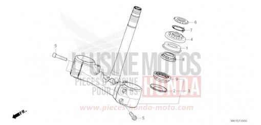 STEERING STEM (CB650RA/CB650RAC) CB650RACR de 2024